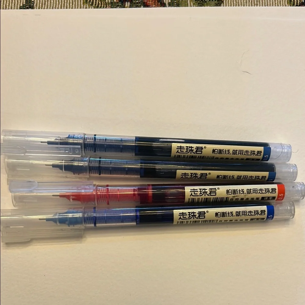 NWOT Set of Multicolor Gel Pens Fine Tip 0.5mm